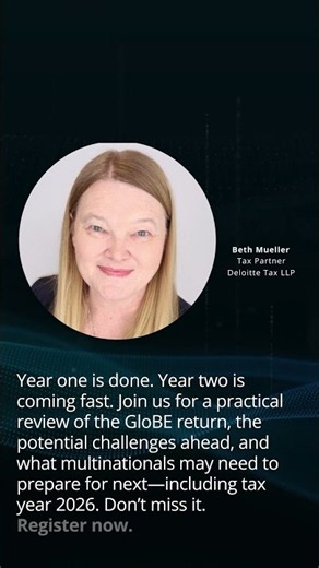 Tax Dbriefs - Pillar Two: From first filing to future readiness