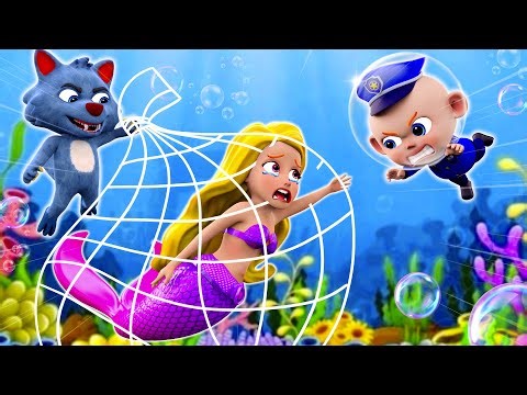 Sirena Embarazada Zombie | Canción de la Policía | Canciones infantiles para Niños | Little PIB
