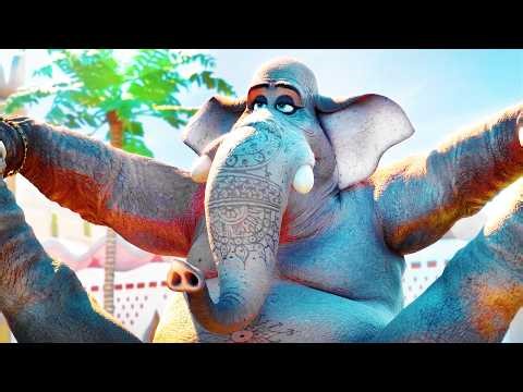 Elephant Porta-Potty Deleted Scene | ZOOTOPIA 2 (2025) Movie CLIP 4K