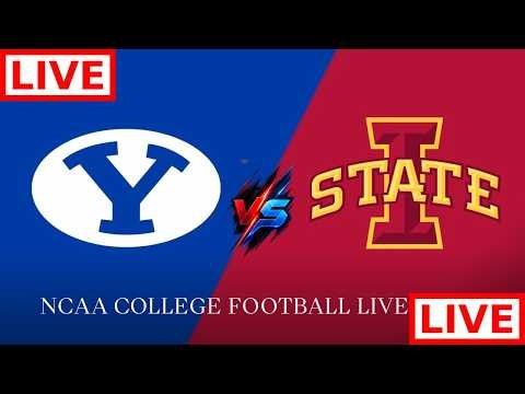 BYU vs Iowa State LIVE | NCAAF 2026 | College Football Week 6