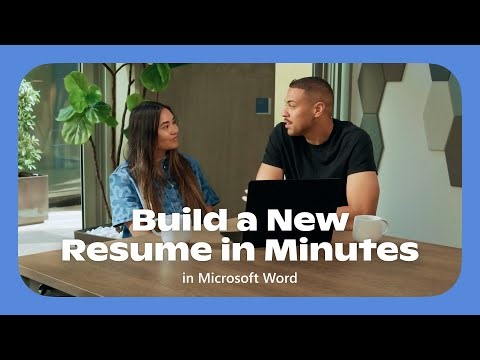 Get the Interview: Build Your Resume with Copilot in Word | Microsoft 365