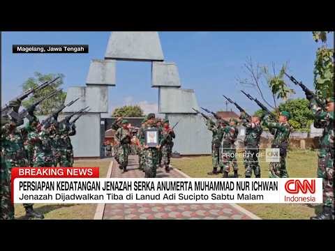 Persiapan Kedatangan Jenazah Serka Anumerta Muhammad Nur Ichwan