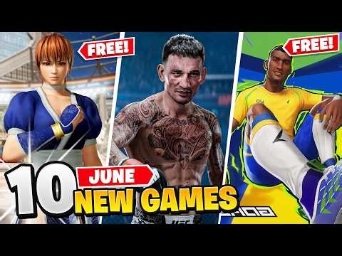 10 New Games JUNE 2026 (4 FREE GAMES)