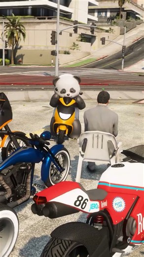 He Suprised Franklin with a New Superbike | GTA V | #shorts #youtubeshorts