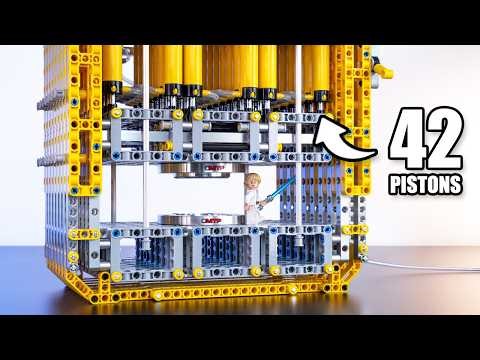 World’s Strongest Lego Crusher Powered By Air