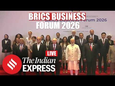 LIVE: PM Modi, Putin & Global Leaders At BRICS Business Forum