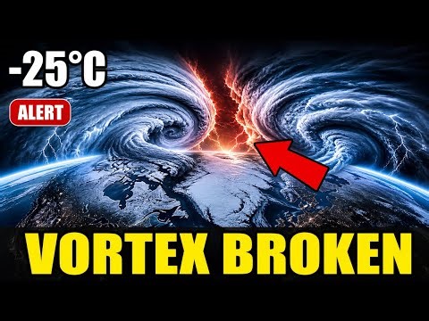Arctic stratospheric temperatures have shifted by 25 degrees. POLAR VORTEX ANOMALY