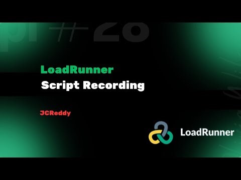 LoadRunner Script Recording