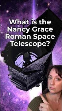 Roman Space Telescope 🛰️ What is it? #nasa #romanspacetelescope #astronomy #space #shorts