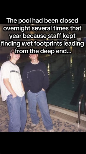 The Figure in the Deep End was never explained. #mystery #creepy #scary #alien #ghost
