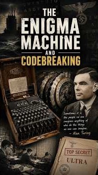 The Enigma Machine and Codebreaking #history #ww2
