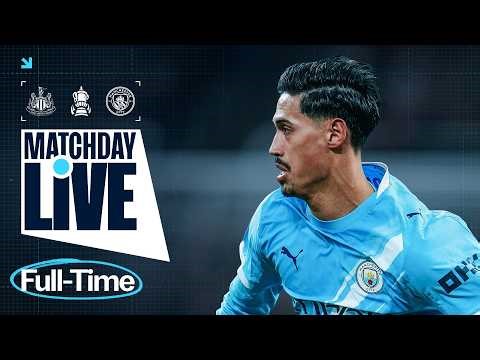 MARMOUSH DOUBLE SENDS CITY INTO THE LAST EIGHT! Matchday Live | Newcastle 1-3 Man City | FA Cup