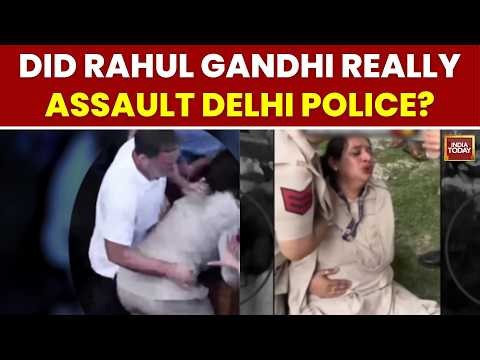 INDIA Bloc Protest: Police Analyzes Rahul's Alleged Assault Videos | Congress | Jantar Mantar | FIR