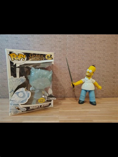 Night King & Homer Game of Thrones Funko Pop Stop Motion Unboxing