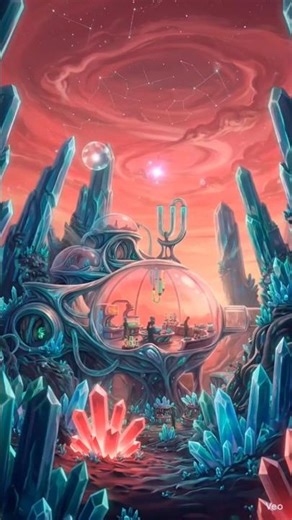 Alien Kitchen Tour 👽🍲 Floating Stove, Edible Spoons & a Fridge to the Dark Side?! 🤯 #weirdhomes