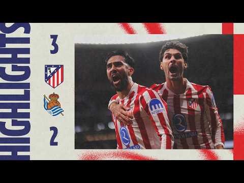 Atlético de Madrid 3-2 Real Sociedad | ⚽ Sørloth and Nico Gonzalez (2) | HIGHLIGHTS, LaLiga - MD27
