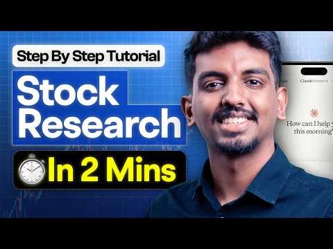 One AI Prompt to Analyse Any Stock (Game Changer?)