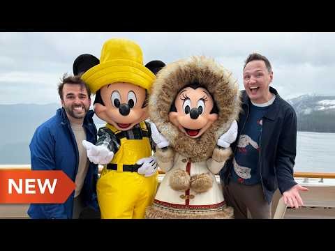 Disney Cruise Line Vlog | Day 2 & 3 | Glacier Viewing | Disney Wonder | May 2026 | Adam Hattan