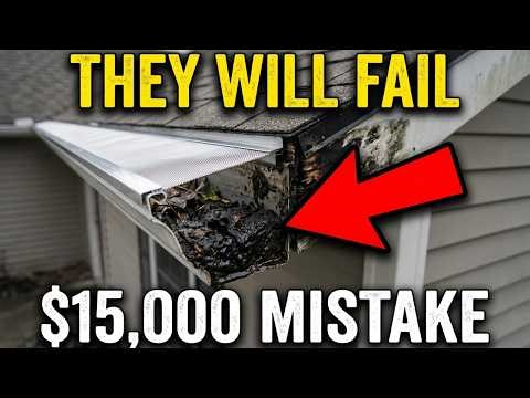 Why Your $15,000 Gutter Guards Will Fail (The LeafFilter Scam)