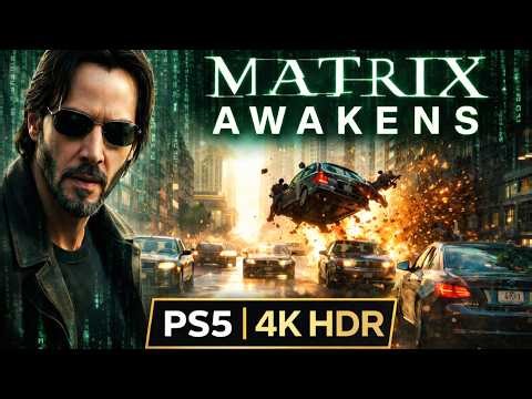 The Matrix Awakens PS5 Gameplay | Unreal Engine 5 Demo | 4K HDR