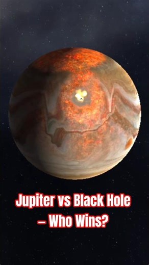 Jupiter Smashed by a planet killer 💥 #universe #sun #space