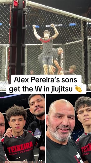Alex Pereira's Sons Shine in Jiu-Jitsu Competition