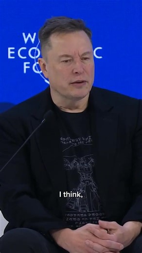 Elon Musk, speaking at the World Economic Forum in Davos, says he expects Tesla to be selling humanoid robots to the public by the end of next year. Read more: cnb.cx/4bHDmba | CNBC