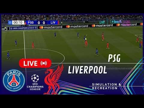 PSG 2 vs 0 Liverpool Madrid Highlights ⚽ UEFA Champions League 25-26 (Simulation)