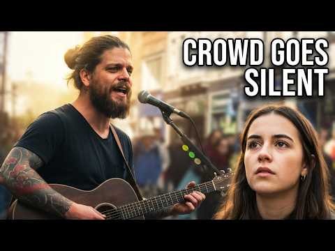 Busker Performs Fast Car and the Crowd Goes Silent