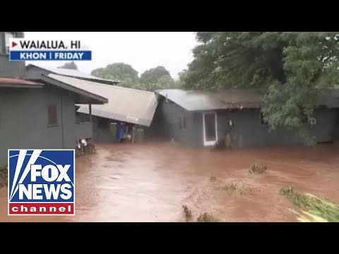 More than 230 people rescued from Hawaii floods