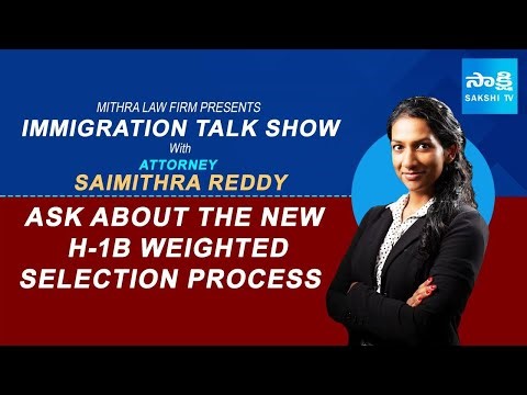 NRI Immigration Show with Attorney Saimithra Reddy | H-1B Weighted Selection Process @SakshiTV