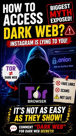 How to Access Dark Web? Biggest Myth Exposed! 🚨