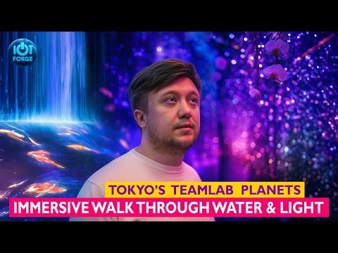 Immersive Walk Through Water & Light in Tokyo’s teamLab Planets 🌊✨