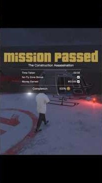 GTA 5 PC - Mission #48 - The Construction Assassination [Gold Medal Guide] #gta5 #shorts