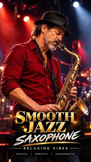 Smooth Jazz Saxophone 🎷 | Soulful Relaxing Instrumental | Romantic Jazz Music