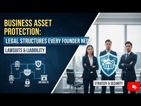 Business Asset Protection: Legal Structures Every Founder Needs