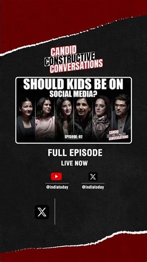 Can kids be visible online without being vulnerable? | Candid Constructive Conversation | #shorts