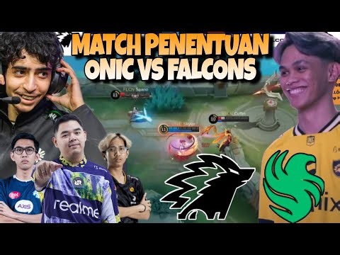 PEMBALASAN DARI SKYLAAARR ESMERALDAAA !! PENENTUAN ANTARA ONIC VS TEAM FALCONS MATCH 3 - GOTF 2025
