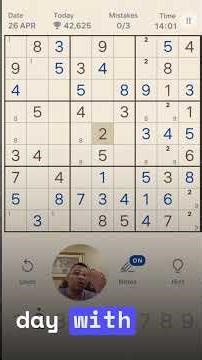 Daily Sudoku Challenge - Bowman's Bingo - 26.Apr #sudoku #relaxation