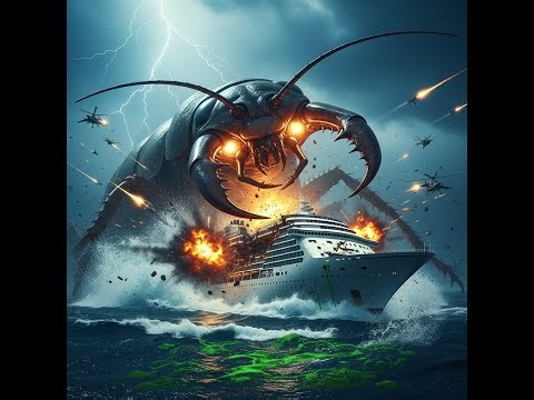 Colossal Cockroach Leviathan vs Luxury Cruise 😱 | Epic Sea Monster Attack