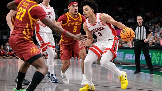 Brayden Burries scores 21 as No. 2 Arizona survives No. 5 Houston 79-74 in Big 12 final rematch