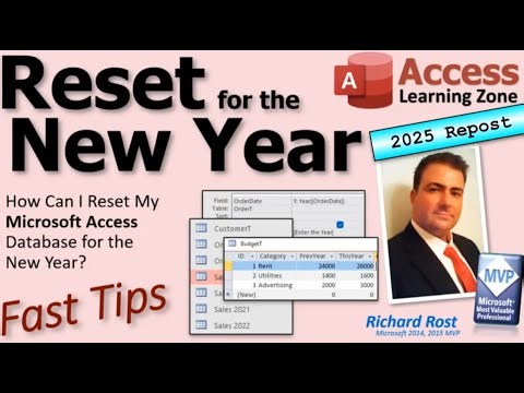How Can I Reset My Microsoft Access Database for the New Year? (2025 Update)