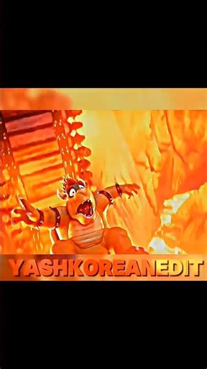 Bowser couldn't defeat Mario | the super Mario galaxy edit | Bowser death scene #shorts