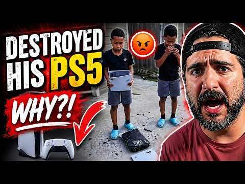 Mom Makes Kid Destroy His PS5… For THIS?!