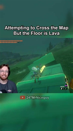Can You Cross Zelda TotK but the Floor is Lava?