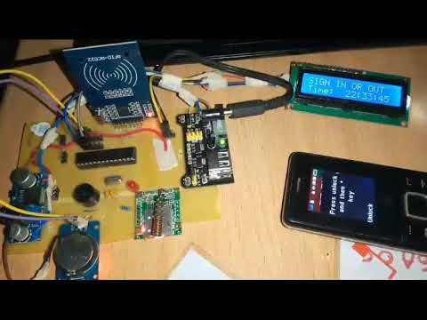 Build Your Own RFID Access Control System with GSM Alerts Arduino Smart Security Project#tech