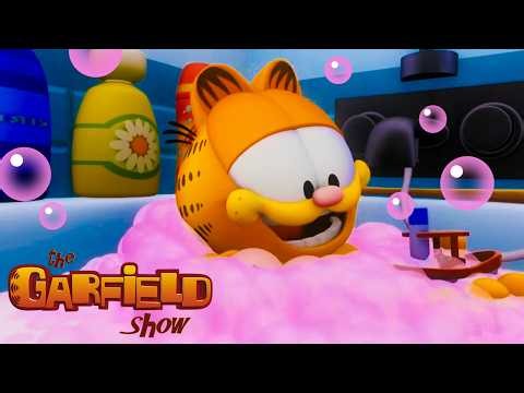 🧡🍕 Garfield Needs a Bath 🫧🛀 Garfield Cartoon Collection