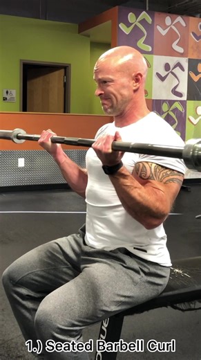 💪Pumped Up Arm Workout Slow and controlled reps are key for arm growth. You should have complete control of the weights you’re using. I was aiming for higher reps with this workout: ✳️ 3 sets of each exercise ✳️ 12-15 reps with each set ✳️ Rest between sets: 90-seconds 👉 Train with 50 months of proven workouts. Join my program for just $10/month. Link in bio.