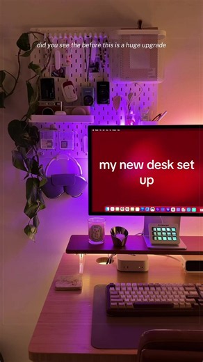 My new desk set up — Mac mini desk essentials