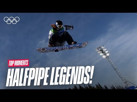 The Last Seven Men's Halfpipe Gold Medallists 🏂🥇 | Olympic History in Snowboarding | Top Moments